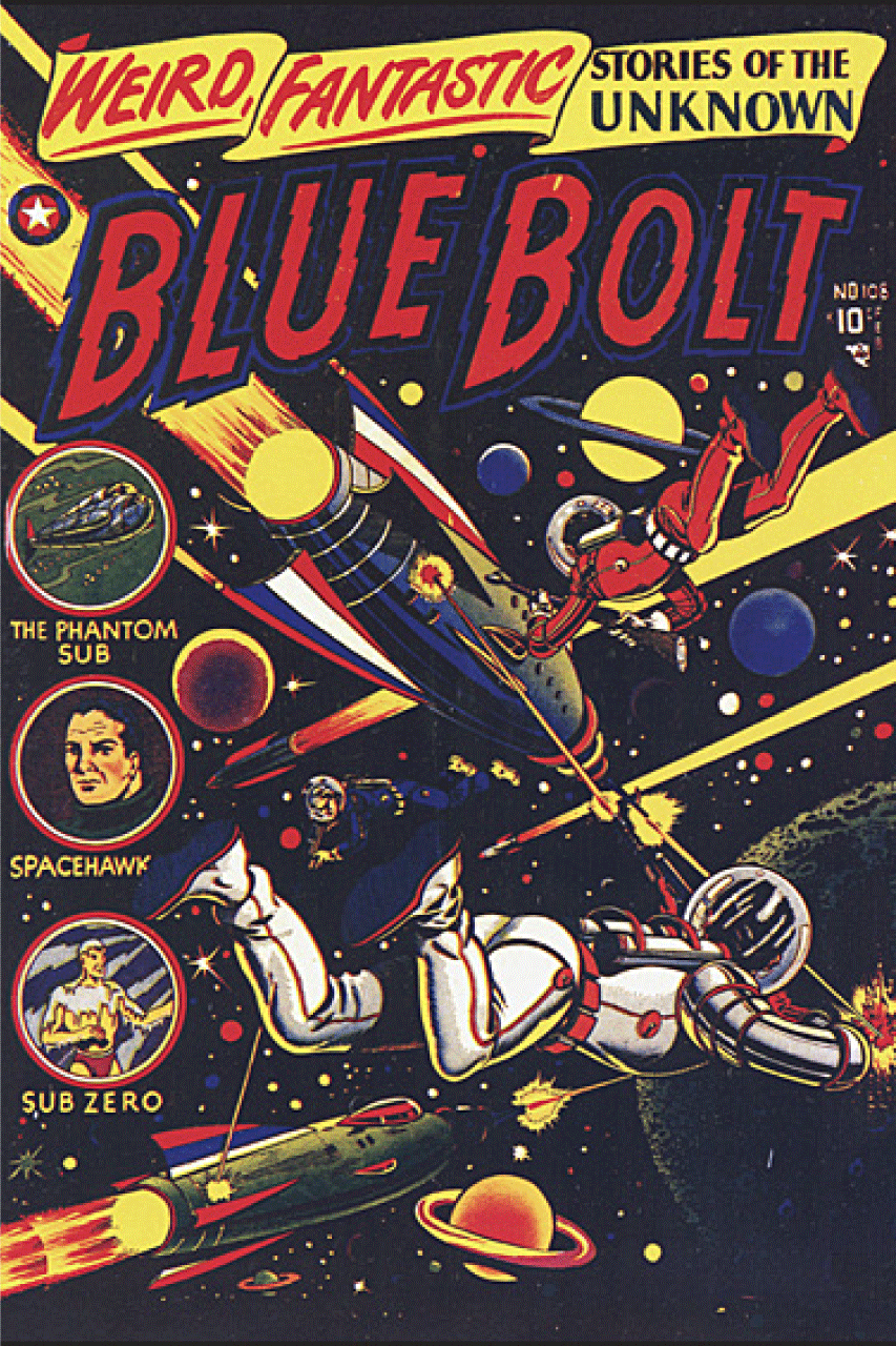 Blue Bolt Weird Tales of Terror - Issue 108 - Facsimile Edition