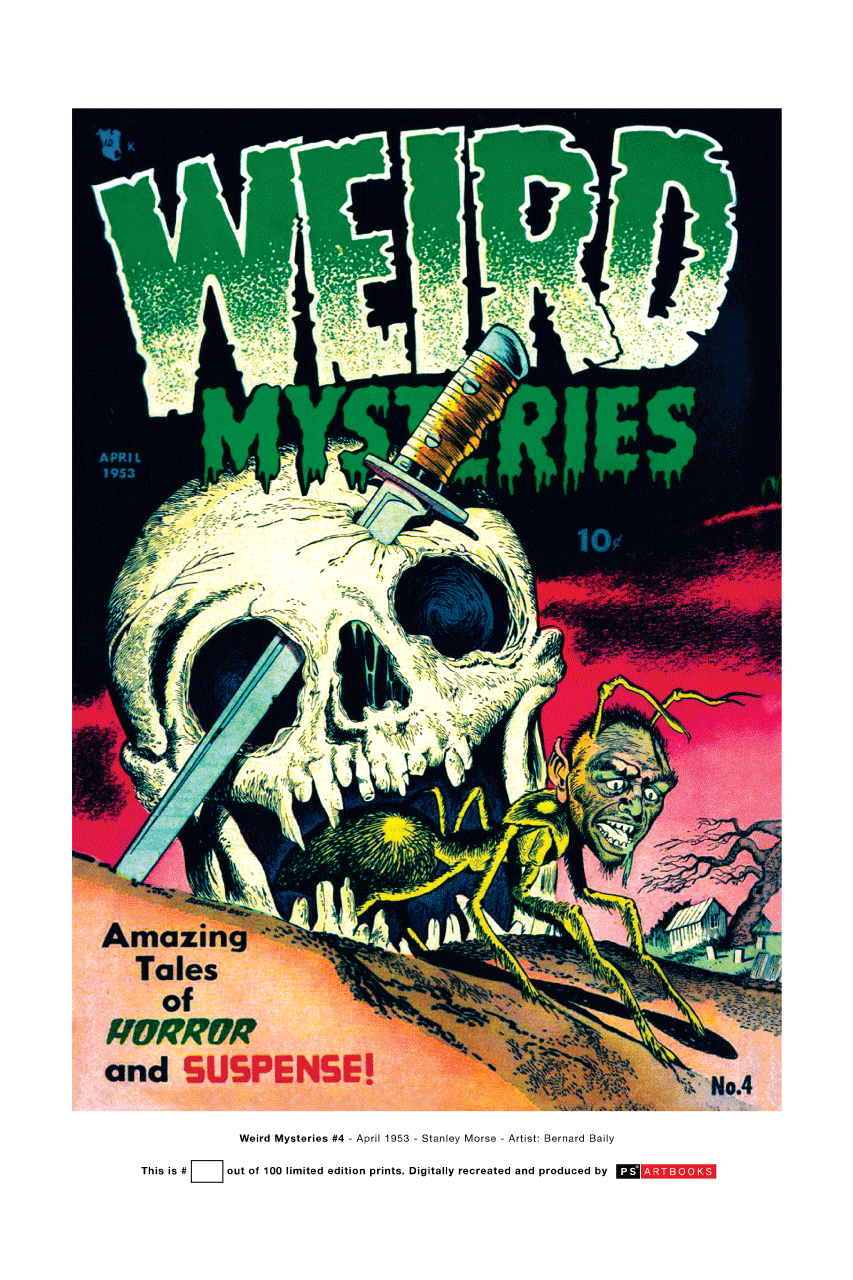 Thumbnail: Weird Mysteries - Issue 4 - Gallery Edition Numbered Print