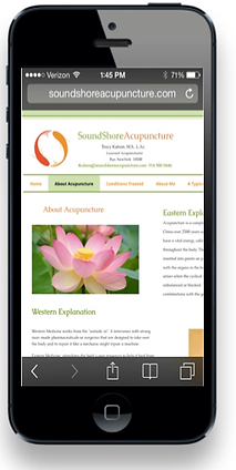 mobile optimized website
