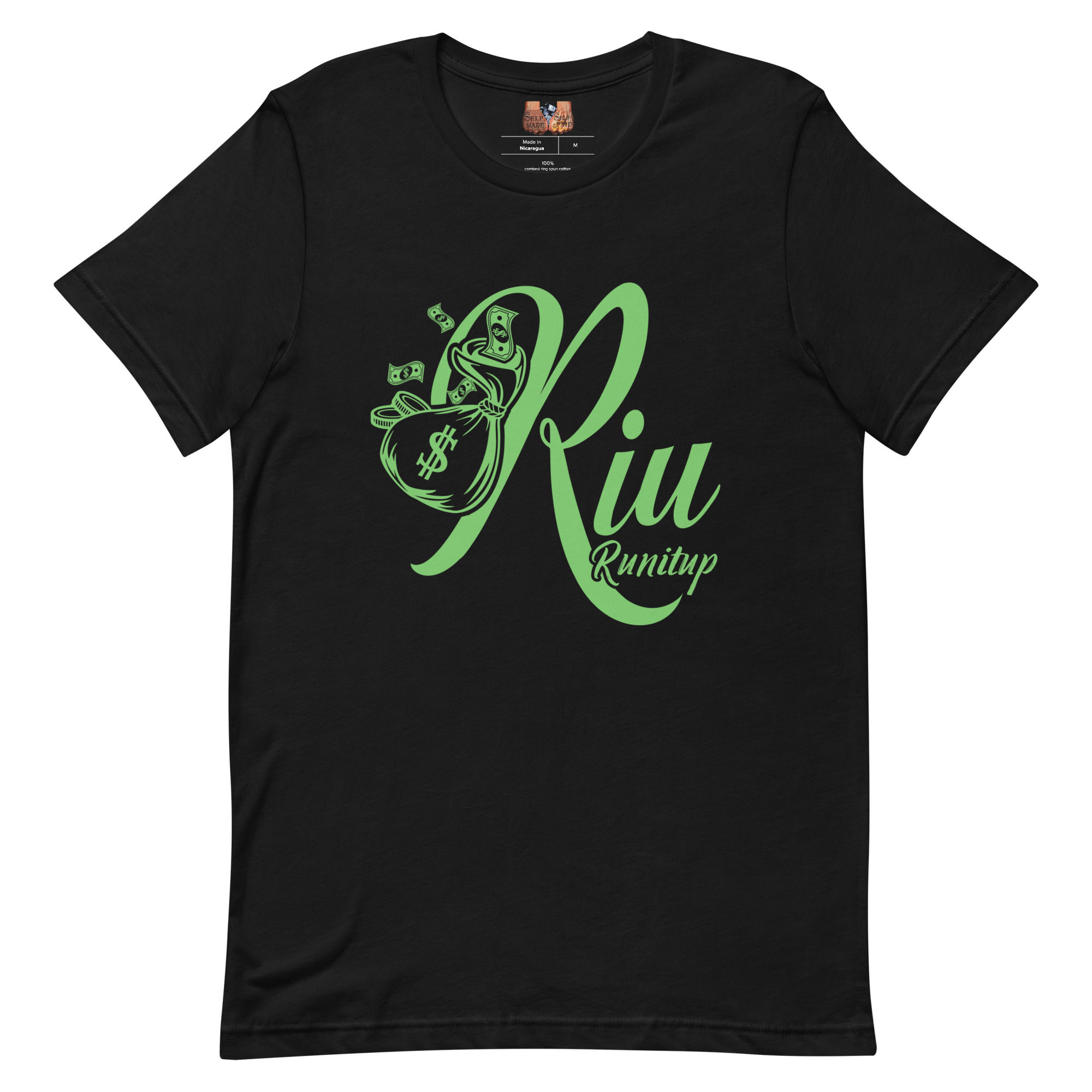 GREEN SMSPRUNITUP T-SHIRT