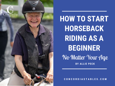 How to Start Horseback Riding as a Beginner -- No Matter Your Age