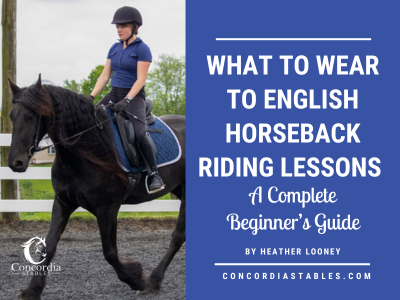 What to Wear to English Horseback Riding Lessons: A Complete Beginner’s Guide