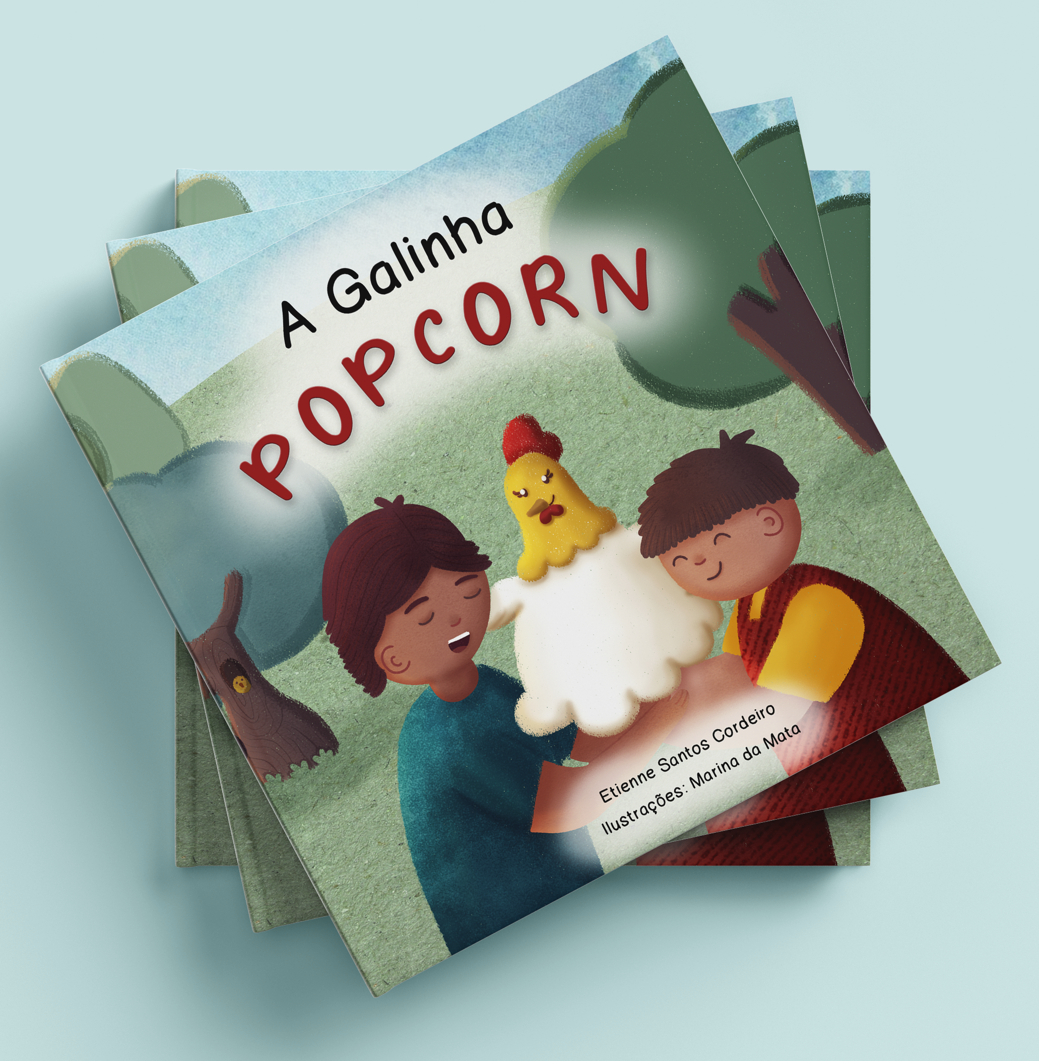 Livro A galinha Popcorn
