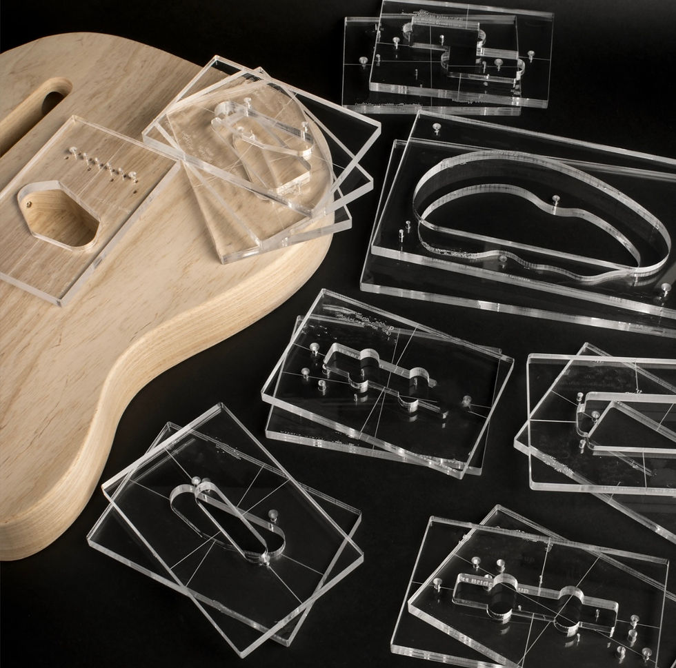 Pickup and Control Cavity Routing Templates Complete Set