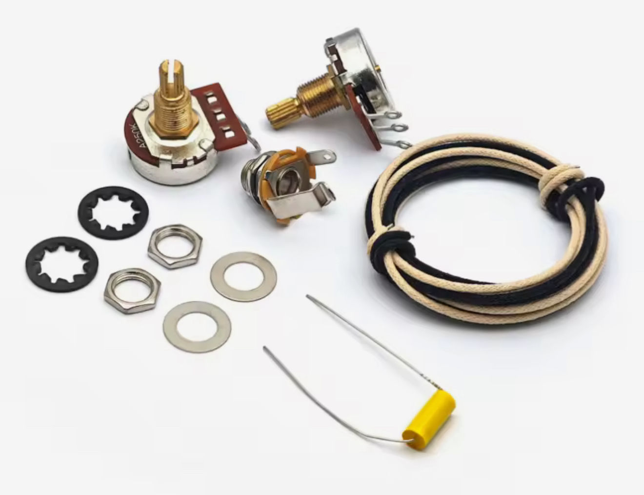 Wiring kit for p bass