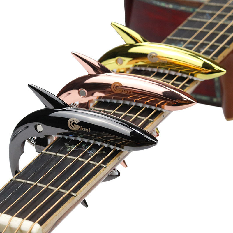 Metal Shark Acoustic Guitar Capo