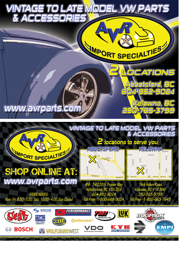 auto parts flyer design