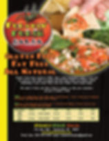 salsa flyer food menu printing