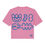 Miniatura: T-shirt crop stampa blu