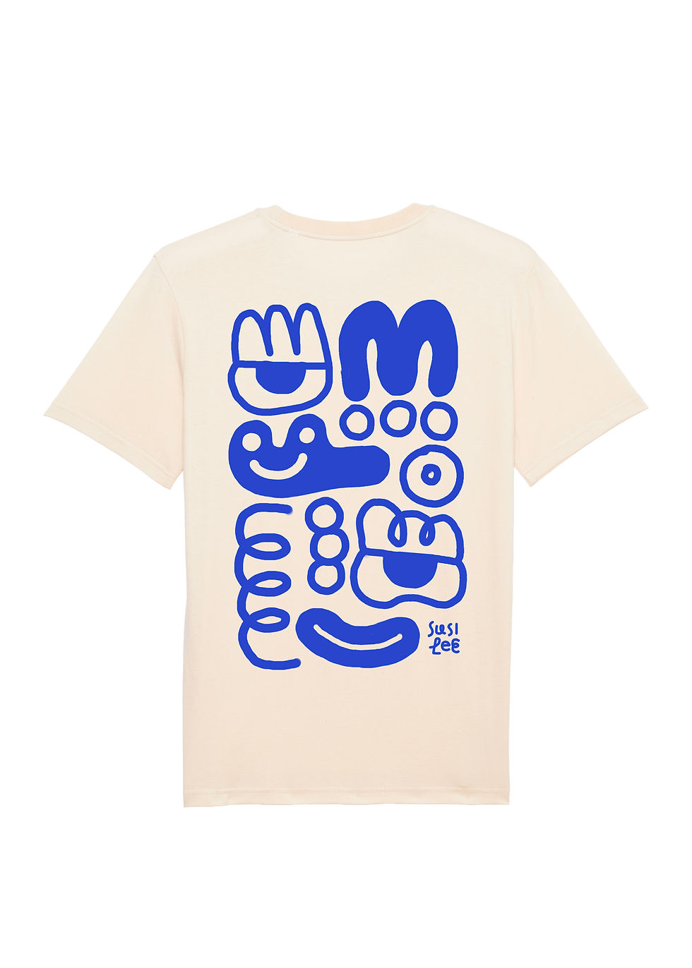 Miniatura: T-shirt regular stampa blu