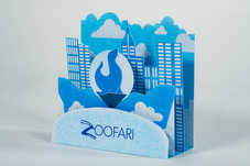 Pop-up Event Mailer for a Zoo angle