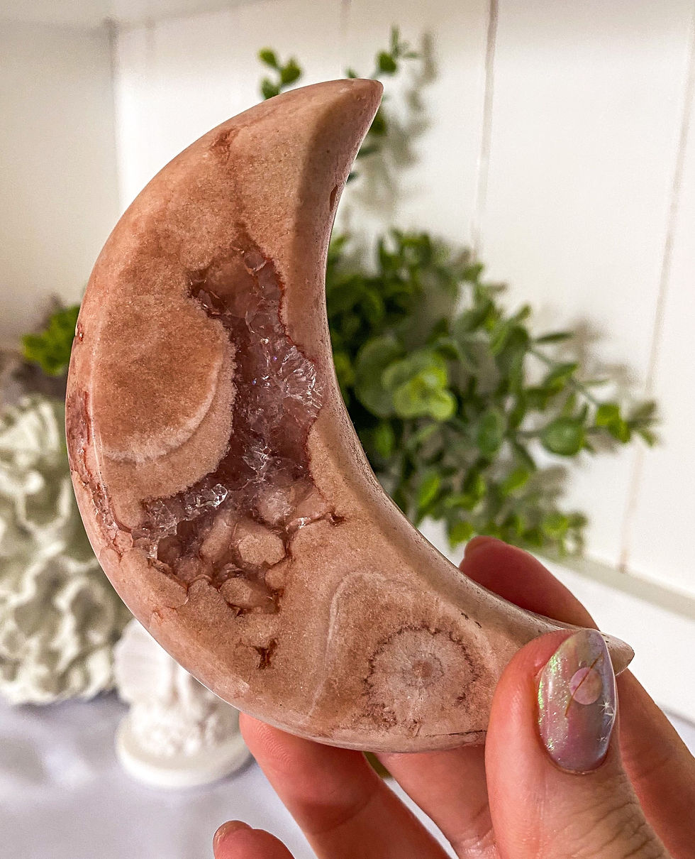 Thumbnail: Pink Amethyst Moons | Brazil