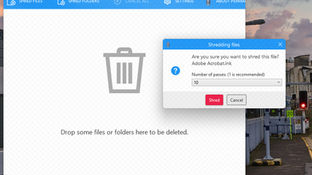 Permadelete s'assurent que les fichiers/dossiers supprimés ne peuvent être récupérés