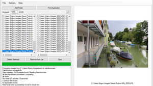Image Comparator permet de rechercher, d'identifier et gérer les images en double sur vos disques