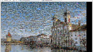 Foto-Mosaik - un petit côté pointilliste