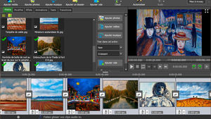 PhotoStage crée des films diaporamas, à partir de photos, de vidéos