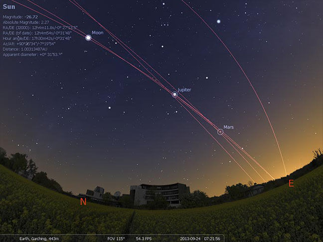Stellarium - logiciel planétarium open source et gratuit