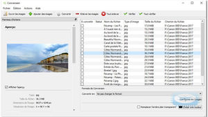 Converseen - convertisseur/dimensionneur d'images complet