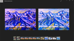 Windows 11 - comparer deux images ou plus avec l'application Photos de Microsoft