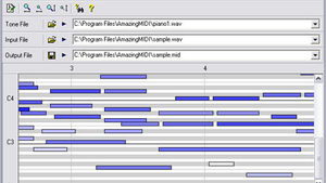 AmazingMIDI - Convertissez vos fichiers Wav en fichiers MIDI