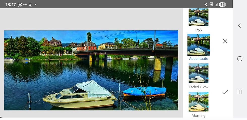 Snapseed pour Android - pour sublimer vos photos