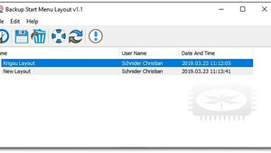 Backup Start Menu Layout permet de sauvegarder et de restaurer la disposition du menu Démarrer