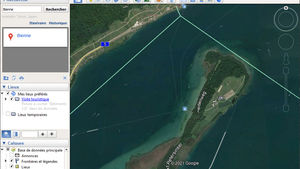 Google Earth - Rêverie d'un surfeur solitaire