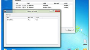 Folder Monitor permet de surveiller tout changement intervenu dans un dossier