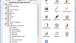 AudioGrail permet de "retagger" et renommer un ensemble de fichiers MP3