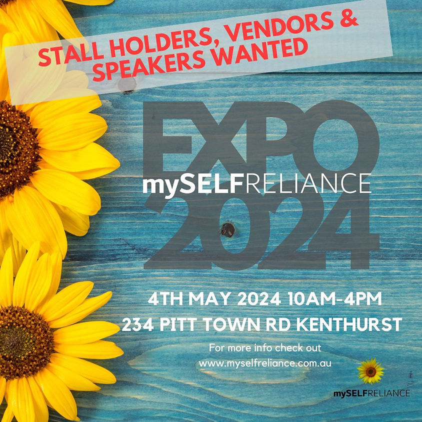 My Self Reliance EXPO Stall holder application