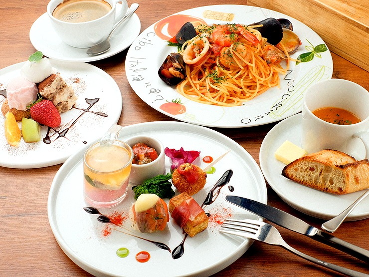 Arranged Food and Objects