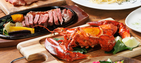 Arranged Food and Objects