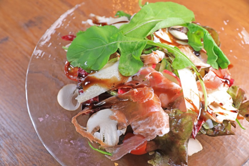 Arranged Food and Objects