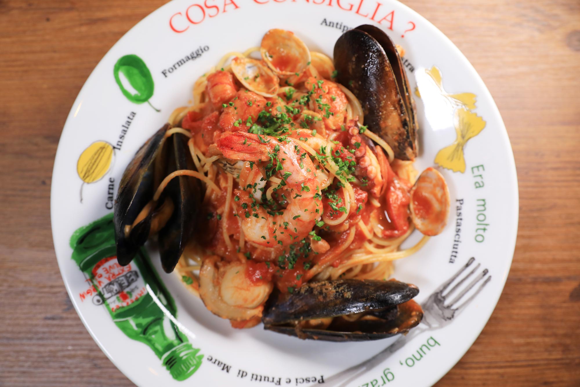 Arranged Food and Objects