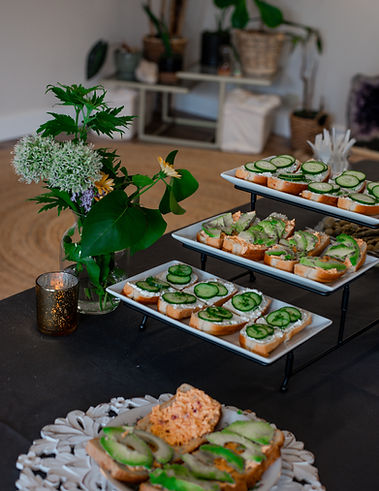 Jenny's snack offering with party
