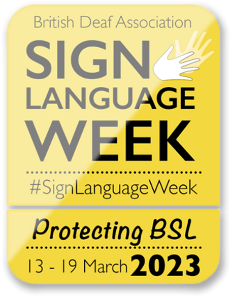 Sign Language Week 2023 - What's going on out there?