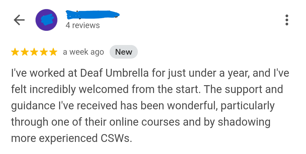 DEAF UMBRELLA REVIEW GOOGLE