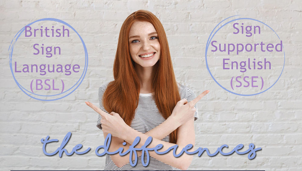 The differences between British Sign Language (BSL) and Sign Supported