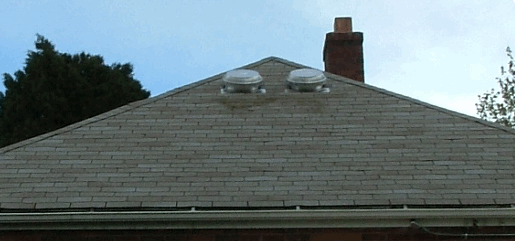 Our vents after installation