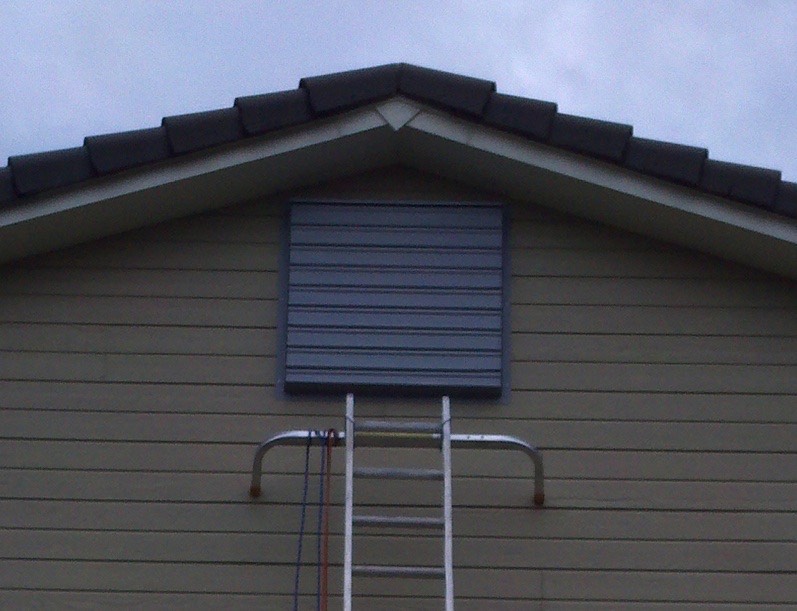A gable vent