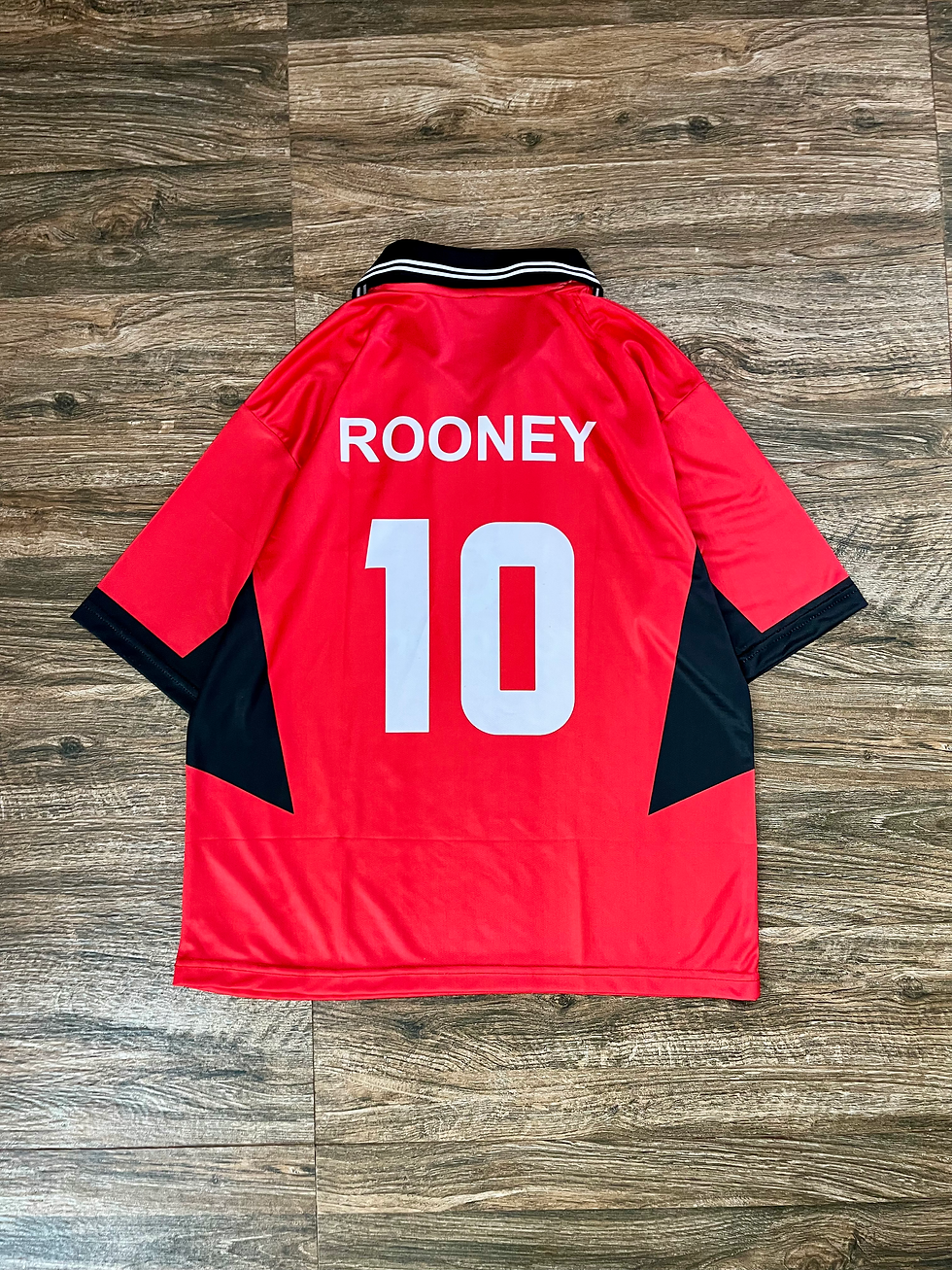Thumbnail: Rooney Manchester united jersey oversized embroidery 