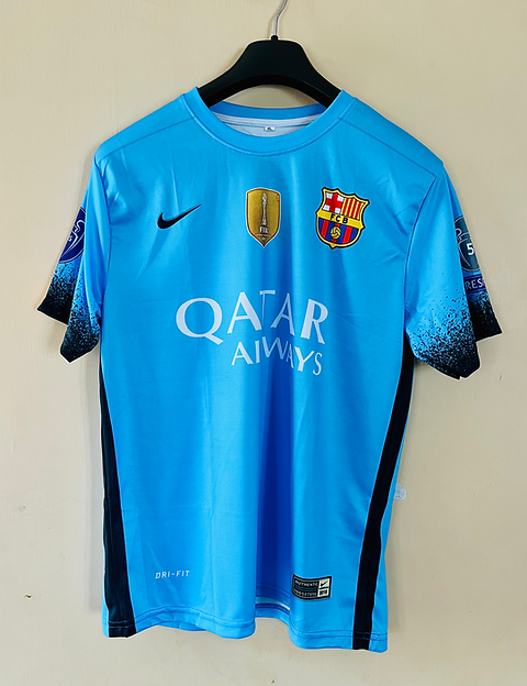 FC Barcelona NEYMAR JR 11番 2015-16 新品未使用 Neymar Jr 11 FC Barcelona 2015 Nike Final Champions League