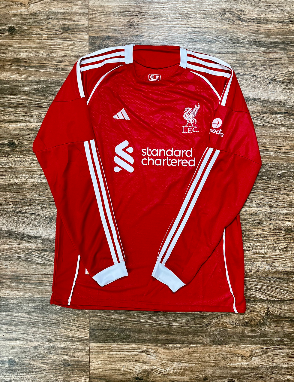 Thumbnail: Liverpool FC 25/26 Full Sleeve Home Jersey