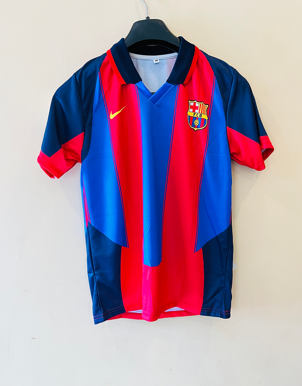 Ronaldinho Barcelona 2003/04 Home Jersey – Retro Polo Kit | Full Premium Sublima