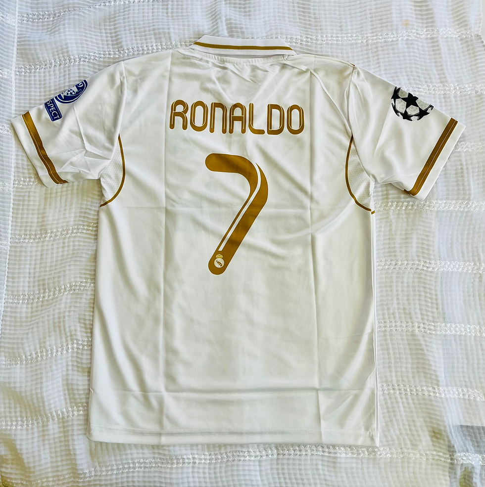 Thumbnail: Ronaldo  Real Madrid Jersey  Premium qulaity with collar