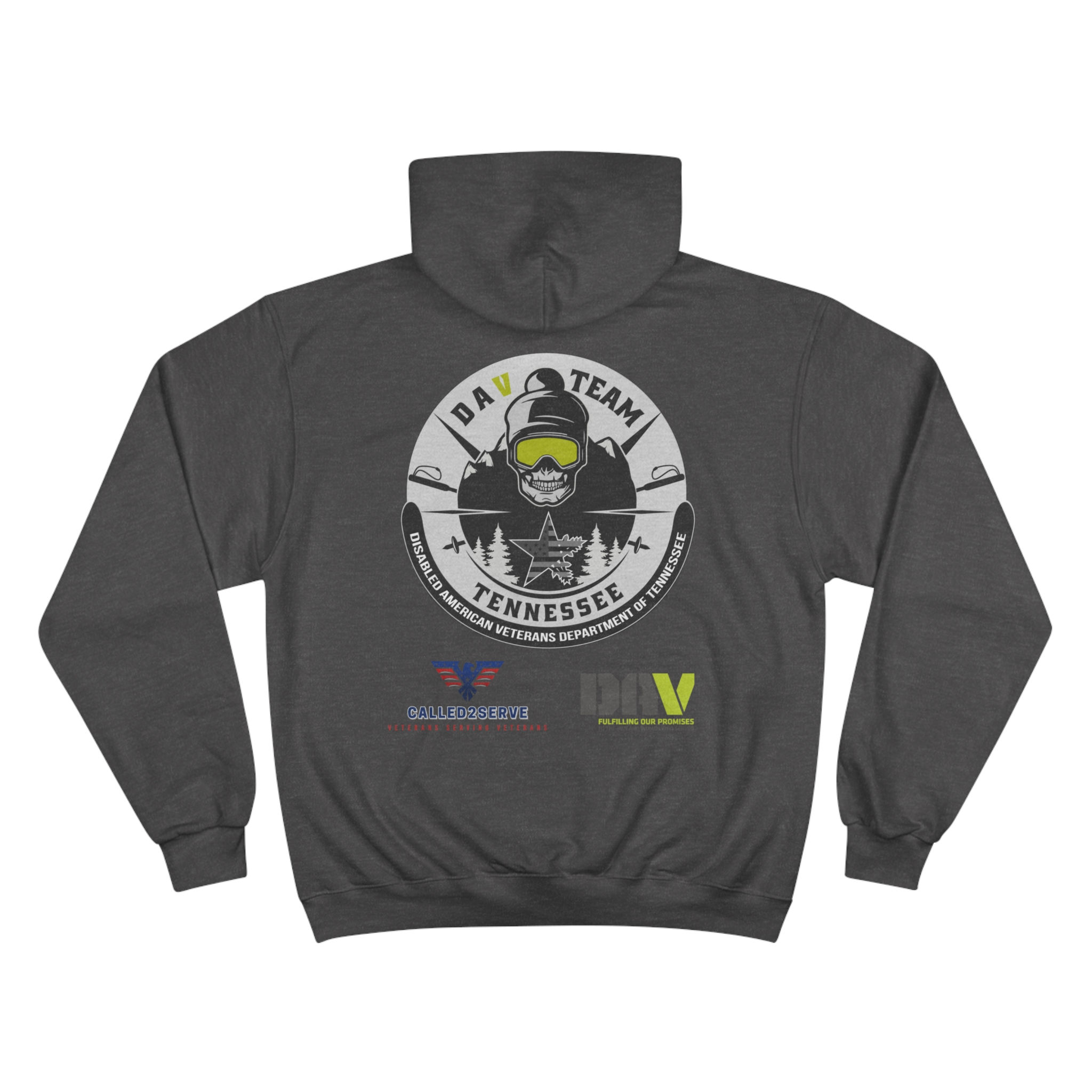 Veteran Support Champion Hoodie - DAV Team Tennessee Design