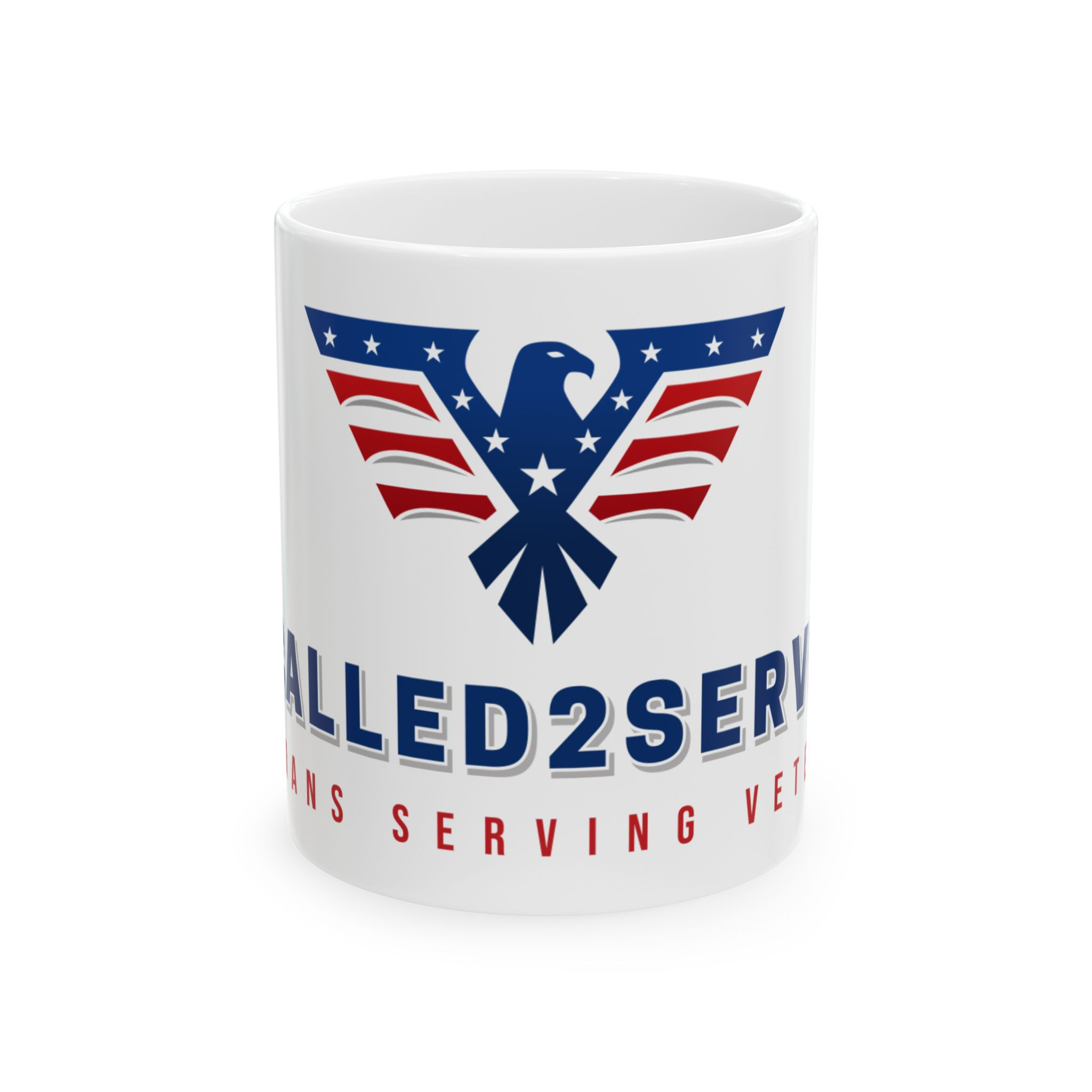 Patriotic Ceramic Mug for Veterans - 11oz & 15oz