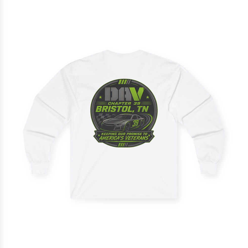 Thumbnail: DAV Chapter 39 Bristol TN Long Sleeve Tee — Support America’s Veterans