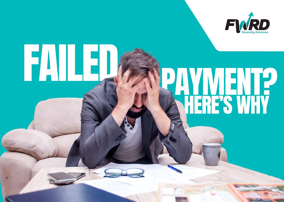 Frustrated business owner reviewing failed payment records on a desk, representing a Zoho Books payment marked as paid but not received