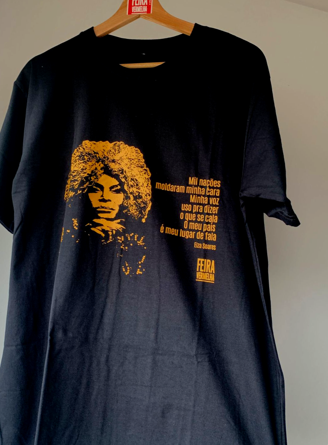 Camiseta Elza Soares